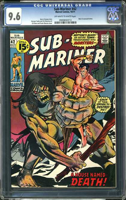 CGC Graded Comics - Sub-Mariner #42 (CGC)