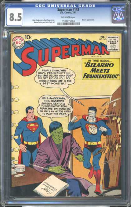 CGC Graded Comics - Superman #143 (CGC)