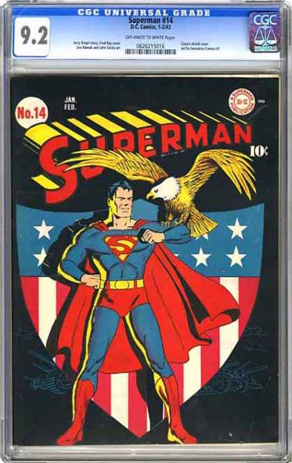 CGC Graded Comics - Superman #14 (CGC)