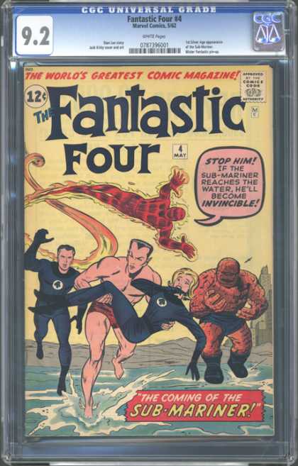 CGC Graded Comics - Fantastic Four #4 (CGC)