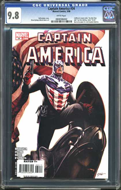 CGC Graded Comics - Captain America #34 (CGC)