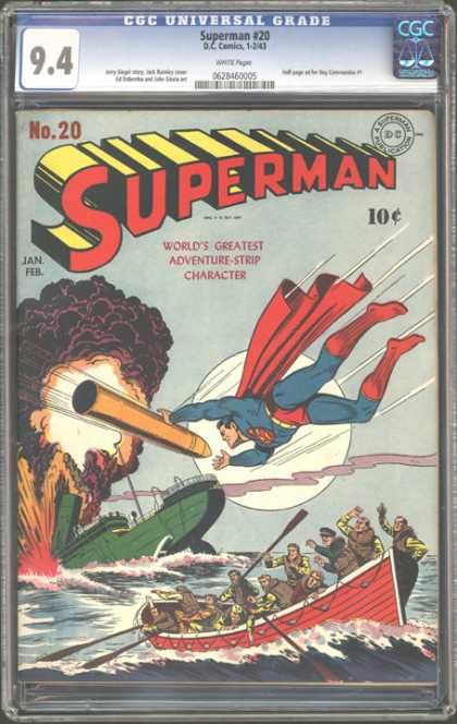CGC Graded Comics - Superman #20 (CGC)