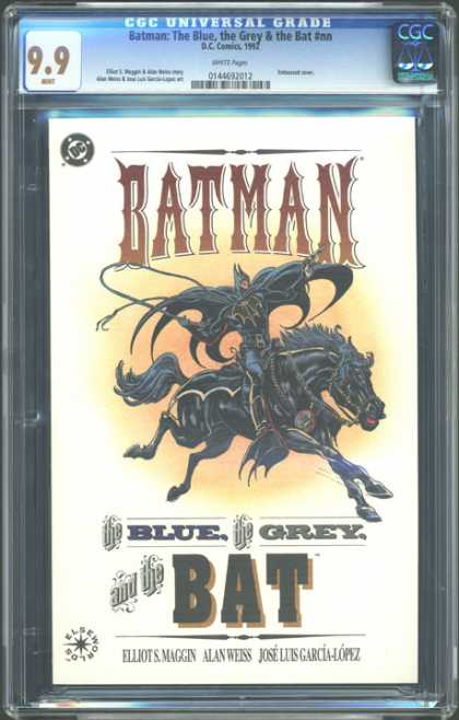 CGC Graded Comics - Batman: The Blue, the Grey & the Bat #nn (CGC)