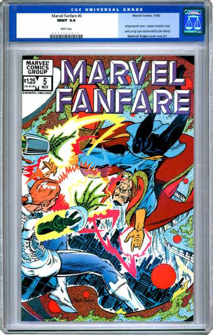 CGC Graded Comics - Marvel Fanfare #5 (CGC)