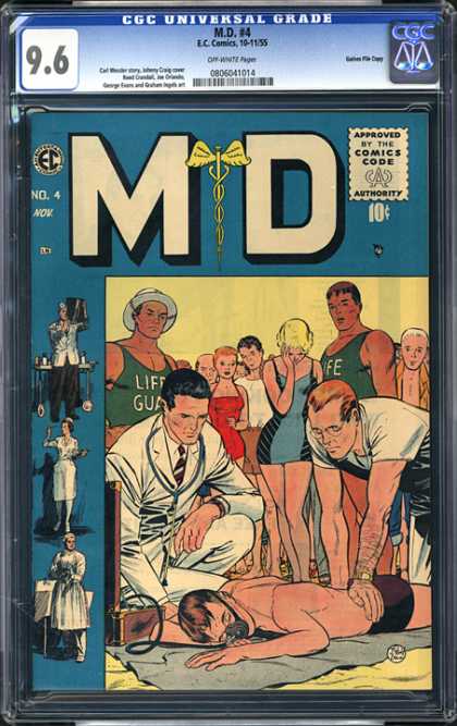 CGC Graded Comics - M.D. #4 (CGC)