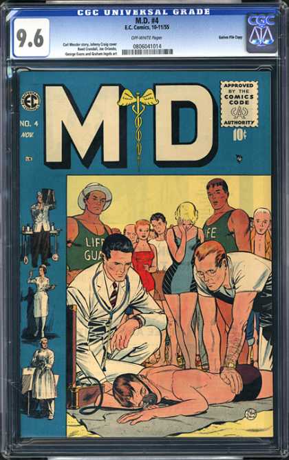 CGC Graded Comics - M.D. #4 (CGC)