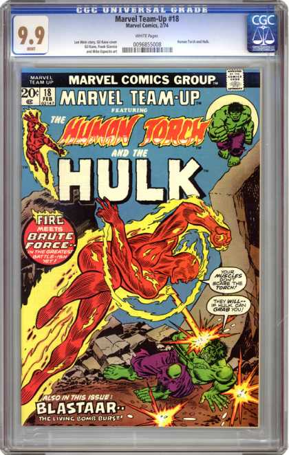 CGC Graded Comics - Marvel Team-Up #18 (CGC)