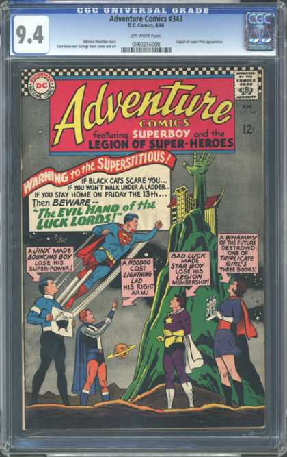 CGC Graded Comics - Adventure Comics #343 (CGC)