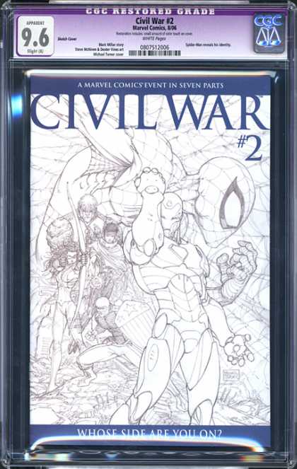 CGC Graded Comics - Civil War #2 (CGC)