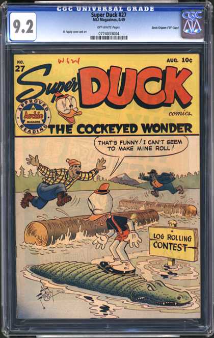 CGC Graded Comics - Super Duck #27 (CGC)