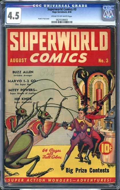 CGC Graded Comics - Superworld Comics #3 (CGC)