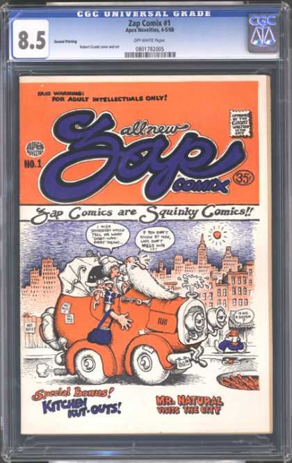 CGC Graded Comics - Zap Comix #1 (CGC)