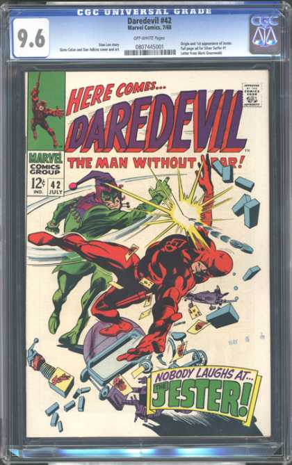 CGC Graded Comics - Daredevil #42 (CGC)