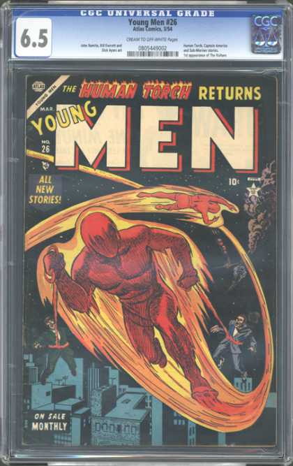 CGC Graded Comics - Young Men #26 (CGC)