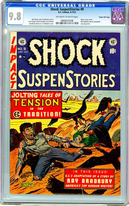 CGC Graded Comics - Shock SuspenStories #9 (CGC)