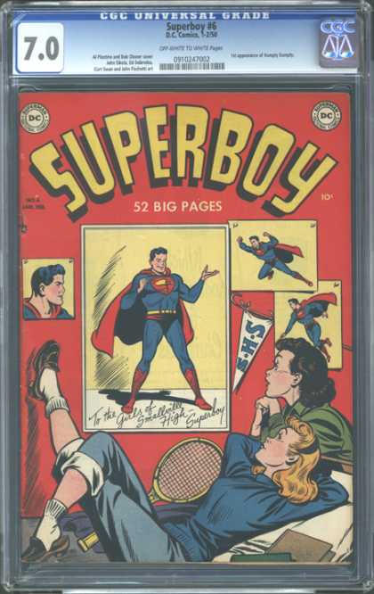 CGC Graded Comics - Superboy #6 (CGC)