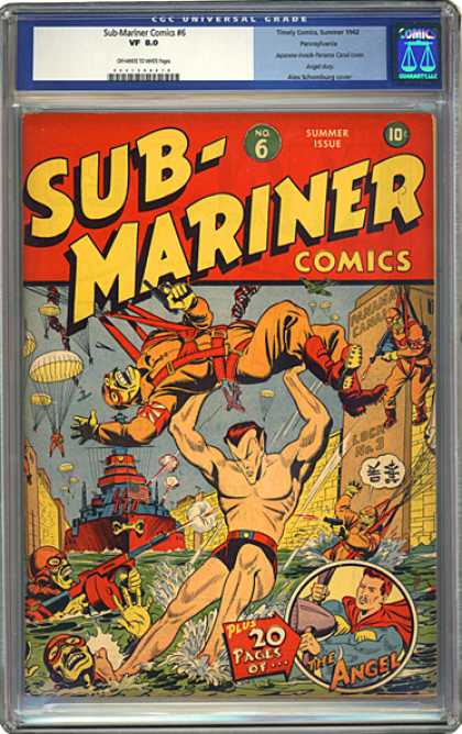 CGC Graded Comics - Sub-Mariner Comics #6 (CGC)