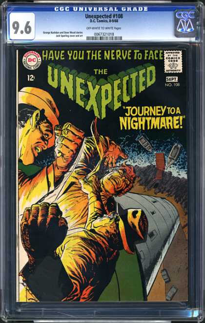 CGC Graded Comics - Unexpected #108 (CGC)