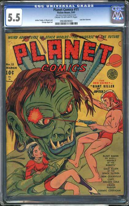 CGC Graded Comics - Planet Comics #11 (CGC)