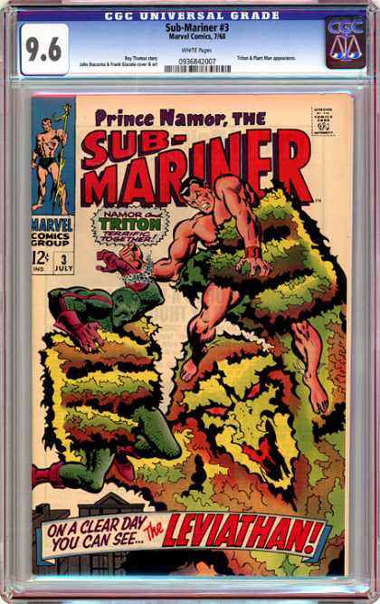 CGC Graded Comics - Sub-Mariner #3 (CGC)