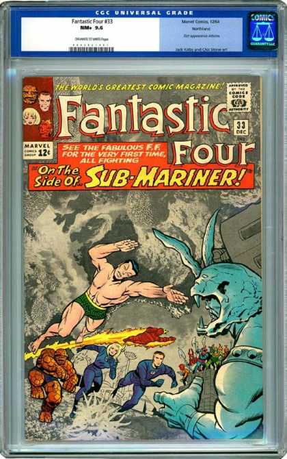 CGC Graded Comics - Fantastic Four #33 (CGC)