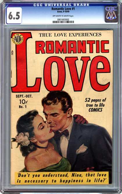 CGC Graded Comics - Romantic Love #1 (CGC)