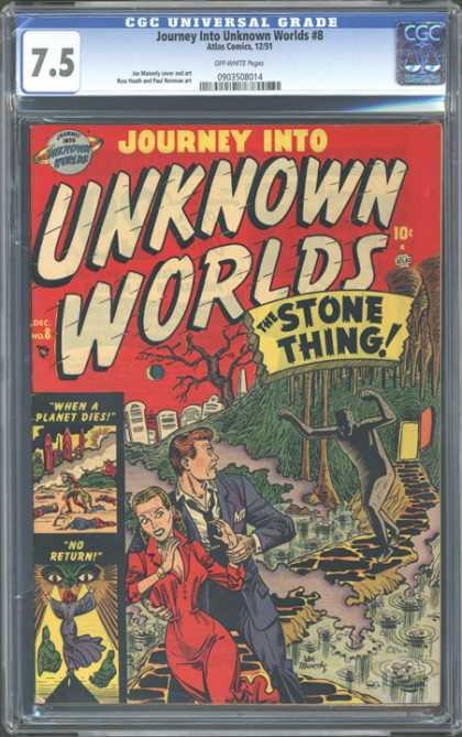 CGC Graded Comics - Journey Into Unknown Worlds #8 (CGC)