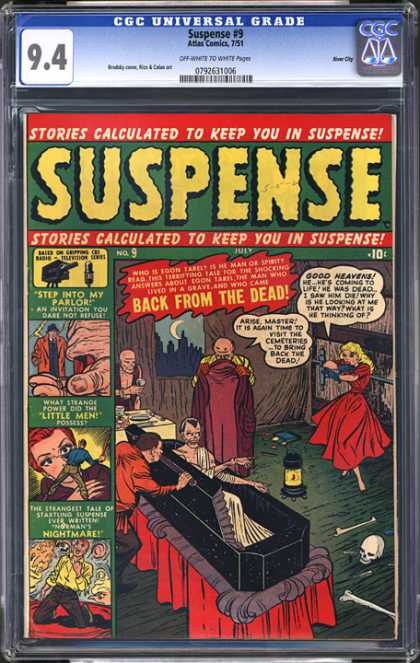 CGC Graded Comics - Suspense #9 (CGC)