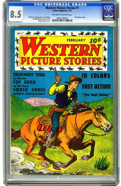 CGC Graded Comics - Western Picture Stories #1 (CGC)