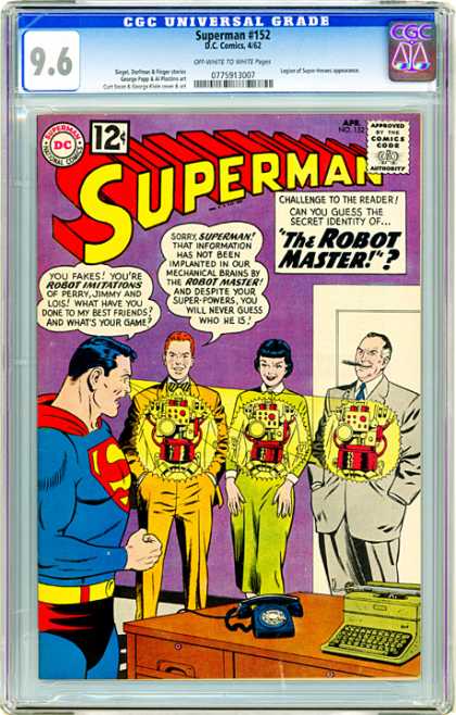 CGC Graded Comics - Superman #152 (CGC)