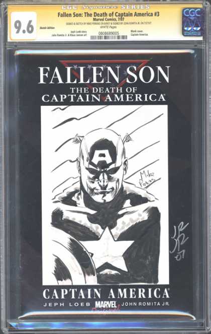 CGC Graded Comics - Fallen Son: The Death of Captain America #3 (CGC)