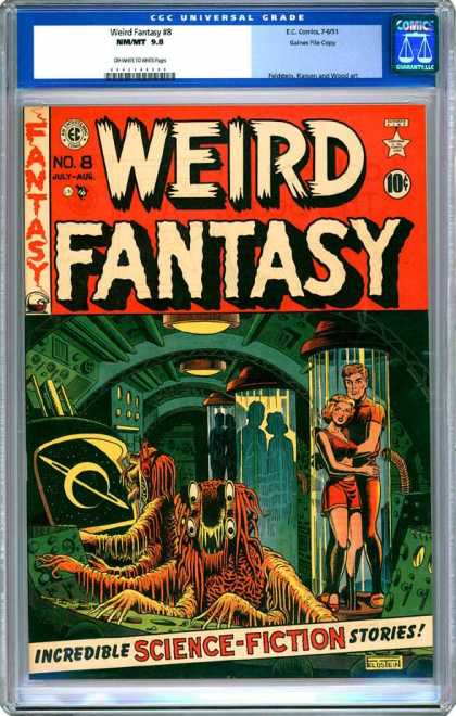 CGC Graded Comics - Weird Fantasy #8 (CGC)