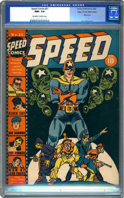 CGC Graded Comics - Speed Comics #21 (CGC)