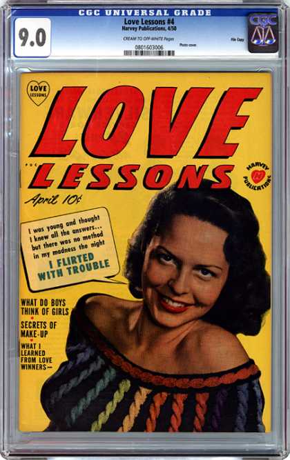 CGC Graded Comics - Love Lessons #4 (CGC)