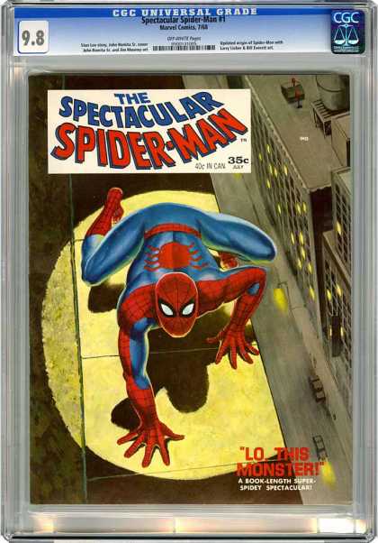 CGC Graded Comics - Spectacular Spider-Man #1 (CGC)