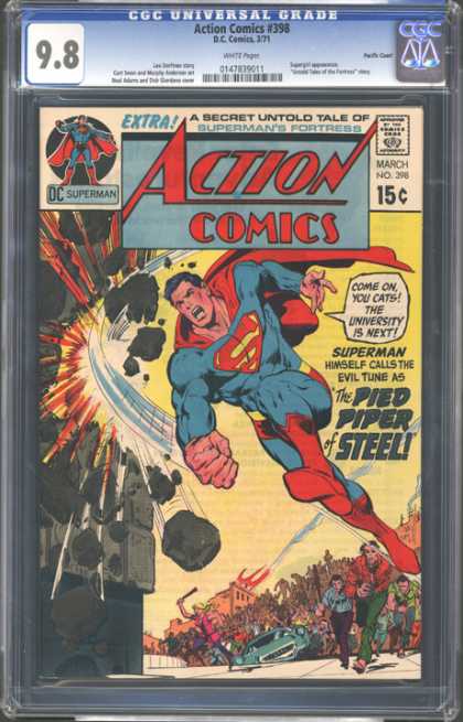 CGC Graded Comics - Action Comics #398 (CGC)