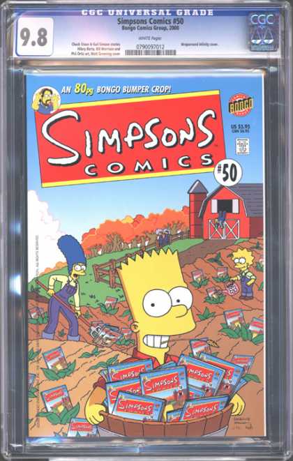 CGC Graded Comics - Simpsons Comics #50 (CGC)