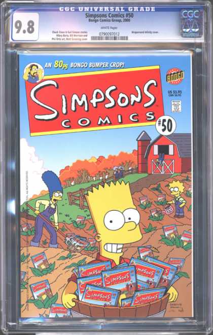 CGC Graded Comics - Simpsons Comics #50 (CGC)