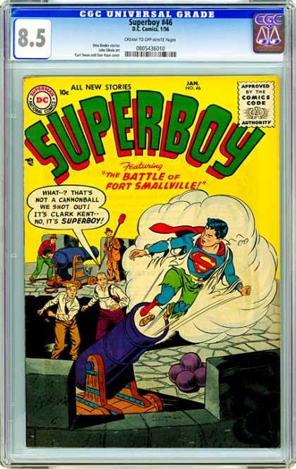 CGC Graded Comics - Superboy #46 (CGC)