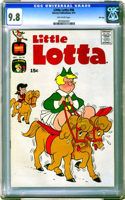 CGC Graded Comics - Little Lotta #98 (CGC)