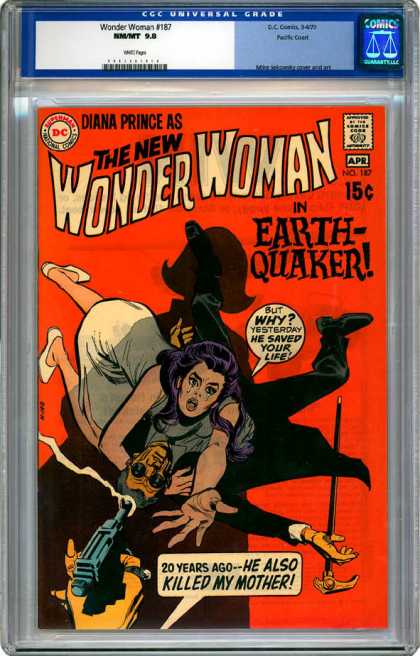 CGC Graded Comics - Wonder Woman #187 (CGC)