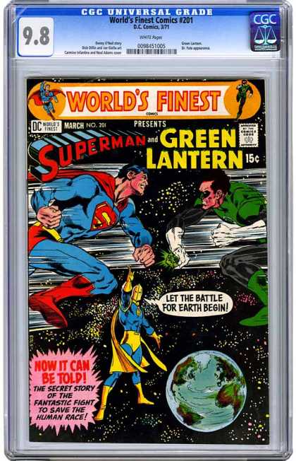 CGC Graded Comics - World's Finest Comics #201 (CGC)