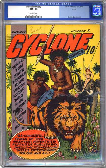 CGC Graded Comics - Cyclone Comics #3 (CGC)