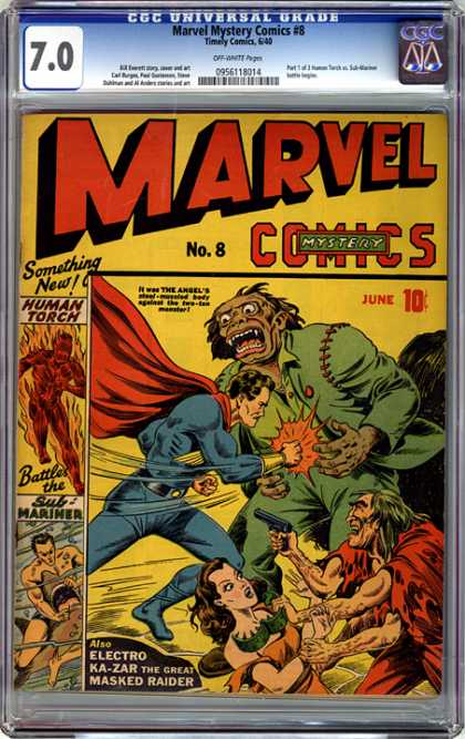 CGC Graded Comics - Marvel Mystery Comics #8 (CGC)