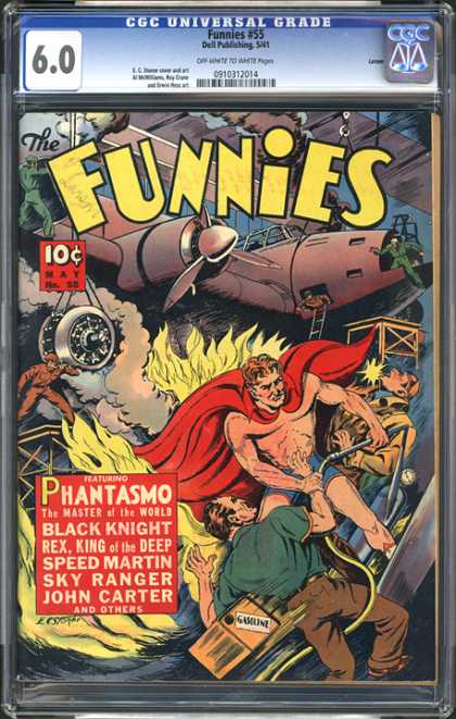 CGC Graded Comics - Funnies #55 (CGC)