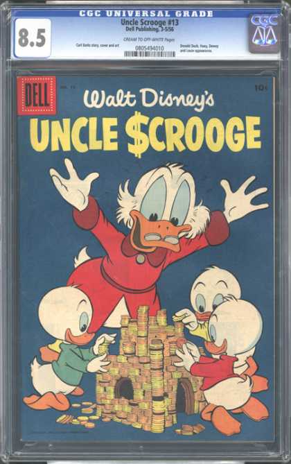 CGC Graded Comics - Uncle Scrooge #13 (CGC)