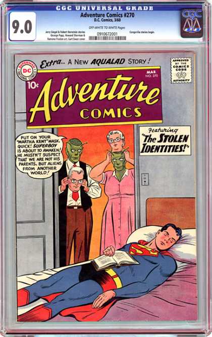 CGC Graded Comics - Adventure Comics #270 (CGC)