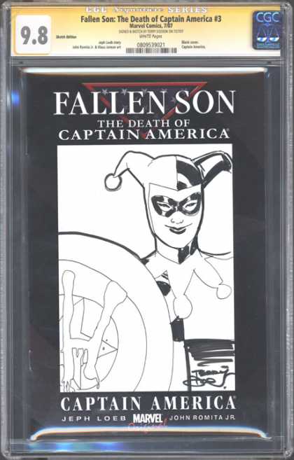 CGC Graded Comics - Fallen Son: The Death of Captain America #3 (CGC)