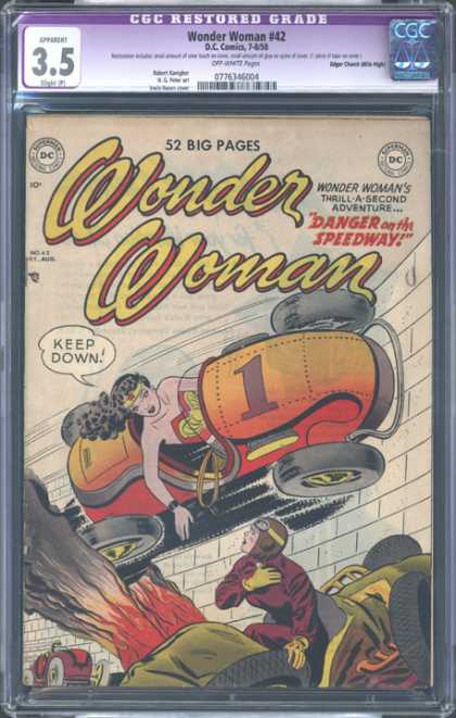 CGC Graded Comics - Wonder Woman #42 (CGC)