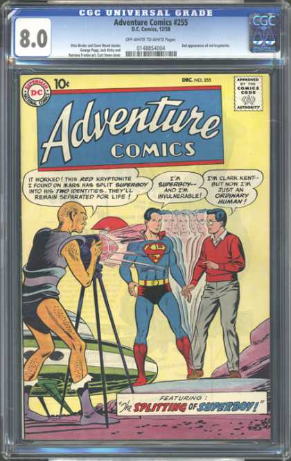 CGC Graded Comics - Adventure Comics #255 (CGC)